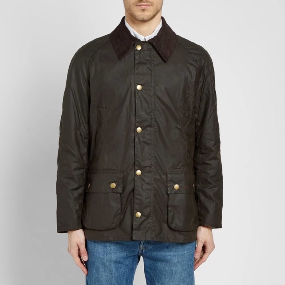 Barbour Olive Ashby Jacket, NWT, Size Medium